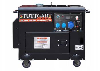 AGREGAT GENERATOR PRĄDOTWÓRCZY WYCISZONY 7,8 kW 1F