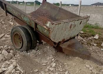 Przyczepa jednoosiowa rolnicza