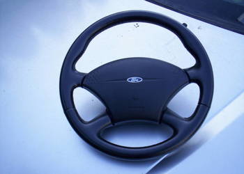 FORD FOCUS MK1 - Kierownica Skórzana Szyta - Stan BDB - !!!