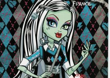 MONSTER HIGH Przebieranki FRANKIE GHOULIA naklejki Egmont 2 książki