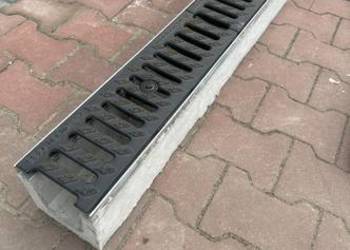 Koryto odwadniające 40 ton TIR ciek wodny korytko aco