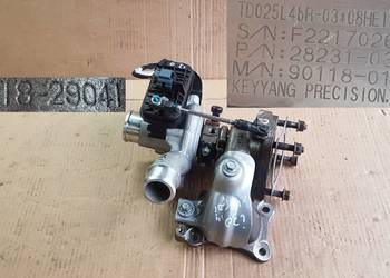 Hyundai i30 III PDE turbosprężarka silnika 1.4T gdi turbo 18