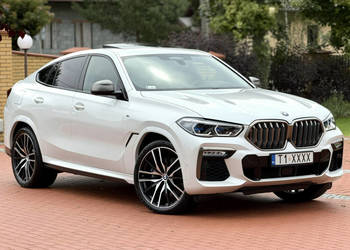BMW X6 M50d 400km G06 Salon PL Bezwypadkowa Mały Przebieg 49000km Full Opc…