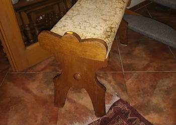 Ławka, taboret, ławeczka.  Rustikalna.