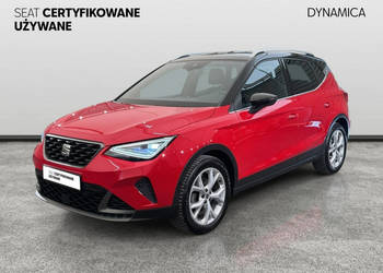 Seat Arona VAT 23% FR 1.0TSI 110KM M6 2022 r., salon PL, I wł., gwarancja