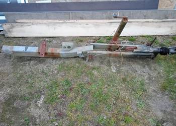 Dyszel Alko zaczep regulowany wysokości  do przyczepy łamany Dmc 3500