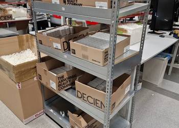 Regały metalowe skośne ocynk - PRODUCENT