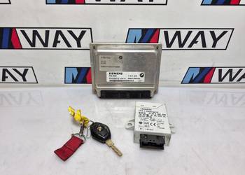 BMW E39 ZESTAW STARTOWY KOMPUTER KLUCZYK STEROWNIK CAS 7511570 6905668