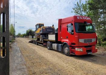 Transport niskopodwoziowy maszyn i pojazdów