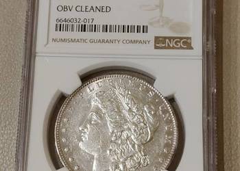 Moneta 1 "Dolar Morgana" 1880r Małe -- o