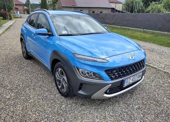 Hyundai Kona 2021, 1.6 hybryda, automat, salon Polska,