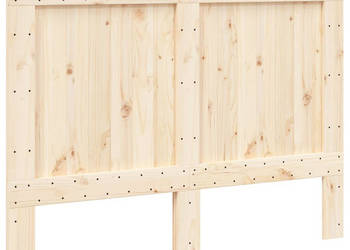 Wezgłowie łóżka 140x104 cm lite drewno sosnowe WM-358392