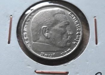 2 Marki Paul von Hindenburg 1938 r.-men B-nr 1-około men.