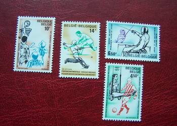 Belgia 1977 MNH Mi. 1915/18 Sport Koszykówka