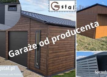 garaż blaszany blaszak 3x5 9x6 10x6 6x6 12x6 wiata hala profil zamknięty