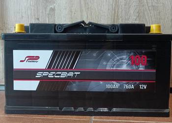 Akumulator 100Ah 760A EN SPECBAT PRAWY PLUS