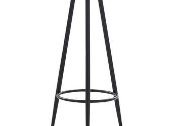 vidaXL Stolik barowy, czarny, 60 x 107,5 cm, MDF(SKU:281543)