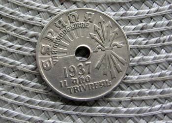 Hiszpania 25 Centymów 1937r