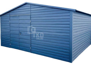 Schowek Domek Ogrodowy 5x4m Brama Dwuskrzydłowa - Dach Dwuspad TKD232