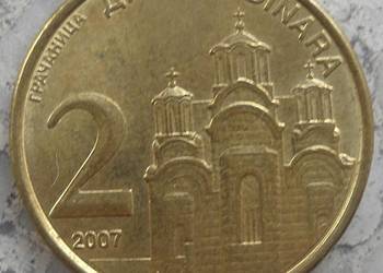 SERBIA-2 DINARY-2007 r