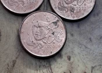 1 eurocent Francja 3szt. Rzadkie 1 eurocent Francja 3szt. Rzadkie