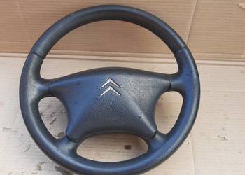 kierownica z poduszką skóra Citroen C5 I 01-08