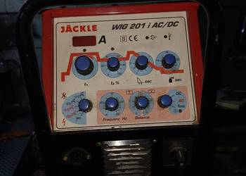 Spawarka TIG JÄCKLE WIG 201 I AC/DC 200A – uszkodzona, na części