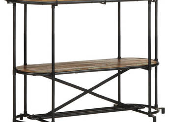 Stolik konsolowy 110x42x76 cm lite drewno z odzysku WM-4013502