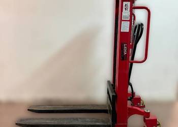 Wózek masztowy ręczny (Stacker) LEMA – Udźwig 1000kg, Stan Bardzo Dobry