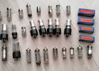Lampy elektronowe Tesla Tungsram 1R5T ECC82 i inne
