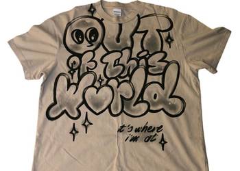 T-shirt BERSHKA Koszulka z Krótkim Rękawkiem Rozmiar S Stan Bdb