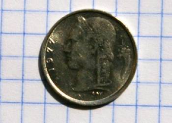1 FRANK 1977 ROK - BELGIA