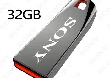 Pendrive SONY 32GB USB – Metalowy, Szybki, Wodoodporny
