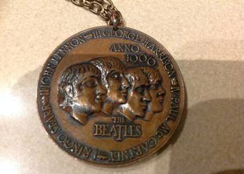 Wisior Medal THE BEATLES - ANNO 1966 Wisior Medal THE BEATLES - ANNO 1966