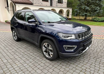 Jeep Compass 1.4 140 KM Limited Skóry Podgrzewane fotele i kierownica II (…