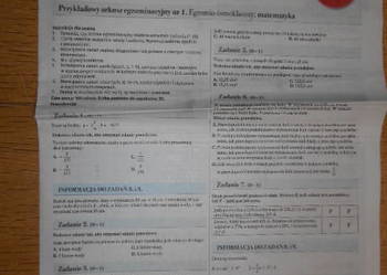 Próbny egzamin ósmoklasisty - matematyka - Gazeta Wyborcza