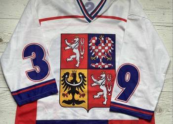 Koszulka hokejowa,fanowska Czechy - Hašek z numerem 39 w rozmiarze XXl