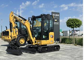 FABRYCZNIE NOWA MINIKOPARKA CATERPILLAR 302 CR