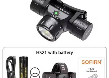 Latarka czołowa SOFIRN HS21 LED – nocne wędkowanie, praca, biwak