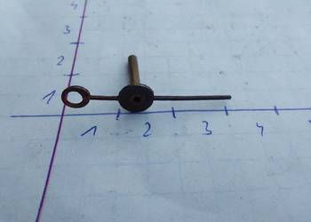 nr101 Wskazówka sekundowa starego zegara GB Becker linkowego żyłkowego