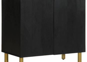 Szafka pod umywalkę czarna 62x33x58 cm WM-4017667