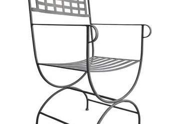 Krzesło ogrodowe metalowe metaloplastyka Dostępne 9 sztuk