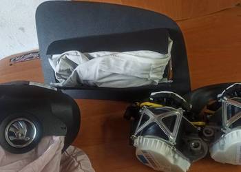 Komplet poduszek powietrznych skoda fabia 2