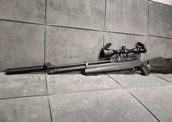 Wiatrówka PCP Hatsan 6,35 AT44/10 po tuningu Luneta JS-TACTICAL 3-12X40BAOL