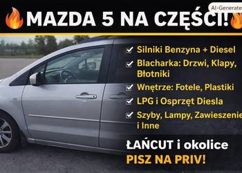 Mazda 5 na części