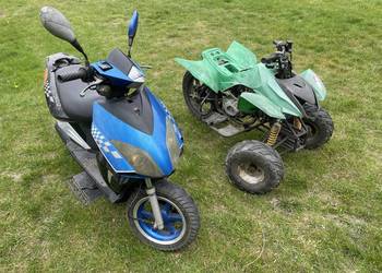 Quad 4t 125cm i skuter 2t keeway matrix 50