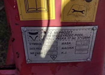Siewnik zbożowy Meprozet 23 leje 3 metry