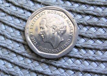 Jamajka 5 Dolarów 1996r