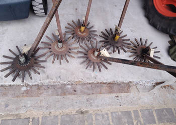 Gwiazdy pielące do pielnika 6 SZTUK średnica 40 cm z regulacją kąta