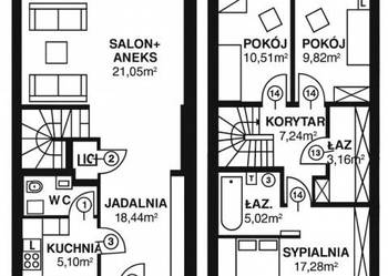 Oferta sprzedaży domu szeregowego Warszawa Cylichowska 117.52m2